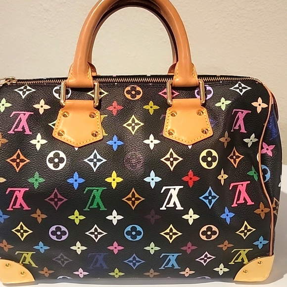 💔Sold Louis  Vuitton Multicolor Monogram  MURAKAMI SPEEDY - Picture 5 of 17